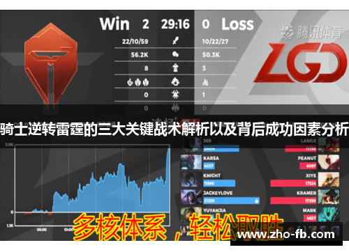 骑士逆转雷霆的三大关键战术解析以及背后成功因素分析